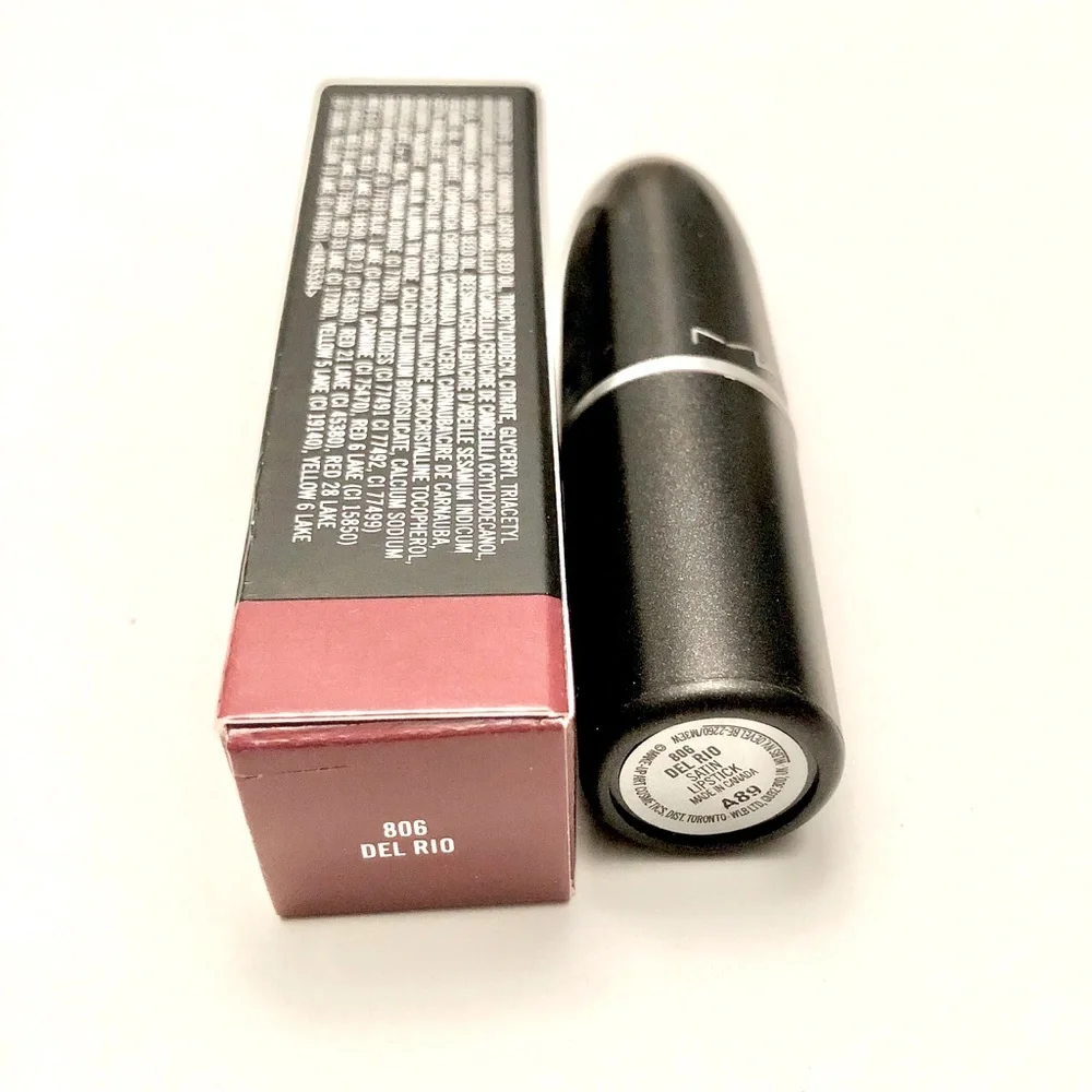 NWT MAC SATIN Lipstick-806 DEL RIO